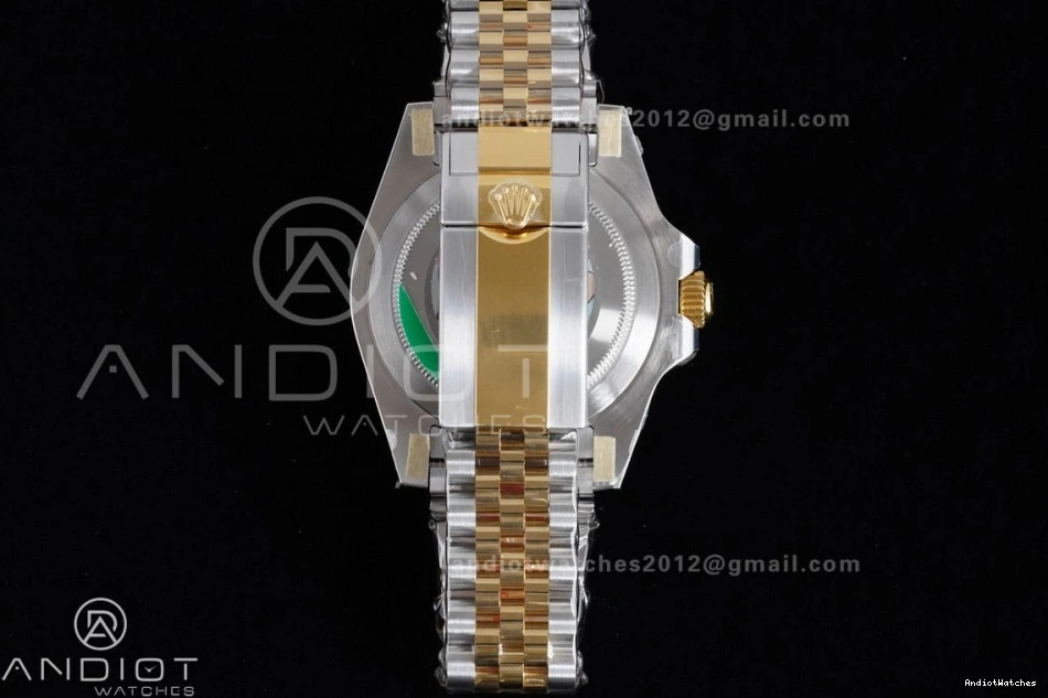 Best Jubilee GRNR Dial II Black TravelReady GMT YG 126713 Master ARF SS Edition New 856 Bracelet V SH3285 on 0105